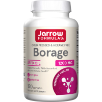 Borage GLA 240 - Olej z Ogórecznika 1200 mg (120 kaps.) Jarrow Formulas