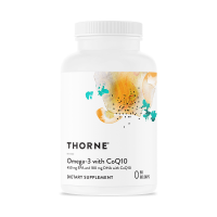 Omega-3 with CoQ10 - EPA 450 mg + DHA 180 mg + Q10 30 mg (90 kaps.) Thorne