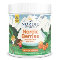 Nordic Berries Original Flavor - Witaminy i Minerały dla Dzieci i Dorosłych (120 żelek) Nordic Naturals