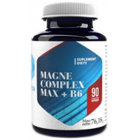 Magne Complex Max + B6 - Magnez z witaminą B6 (90 kaps.) Hepatica