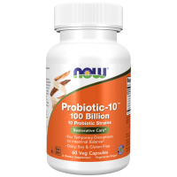 Probiotyk Probiotic-10 - 100 miliardów CFU (60 kaps.) NOW Foods