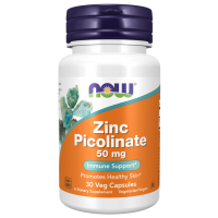 Zinc Picolinate - Cynk /pikolinian cynku/ 50 mg (30 kaps.) NOW Foods