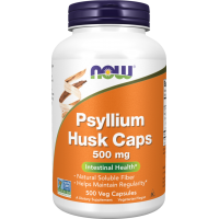 Psyllium Husk Caps - Babka Płesznik 500 mg (500 kaps.) NOW Foods