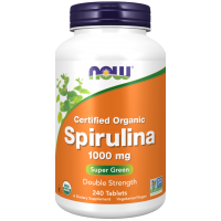 BIO Spirulina 1000 mg (240 tabl.) NOW Foods