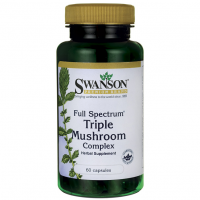 Full Spectrum Triple Mushroom Complex - Kompleks Trzech Grzybków (60 kaps.) Swanson
