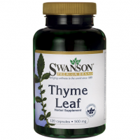 Thyme Leaf - Tymianek 500 mg (120 kaps.) Swanson