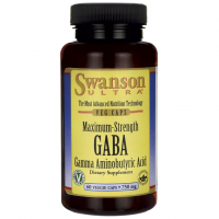 GABA Forte - Kwas Gamma Aminomasłowy 750 mg (60 kaps.)