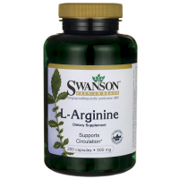 L-Arginine - L-Arginina 500 mg (200 kaps.) Swanson