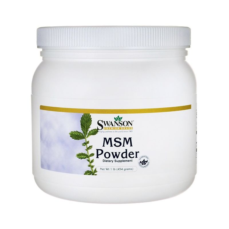 Metylosulfonylometan - MSM proszek (454 g) Swanson 