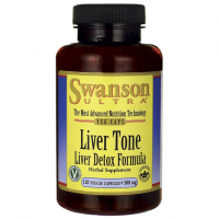 Liver Tone - Liver Detox Formula 7 ziół (120 kaps.) Swanson