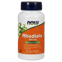 Rhodiola Rosea - Różeniec Górski 500 mg (60 kaps.) NOW Foods
