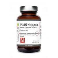 MegaNatural-BP ekstrakt z pestek winogron - 90% Polifenole (60 kaps.) KenayAG