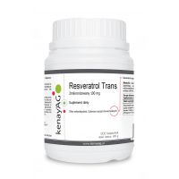 Resveratrol trans zmikronizowany 100 mg (300 kaps.) Kenay AG 