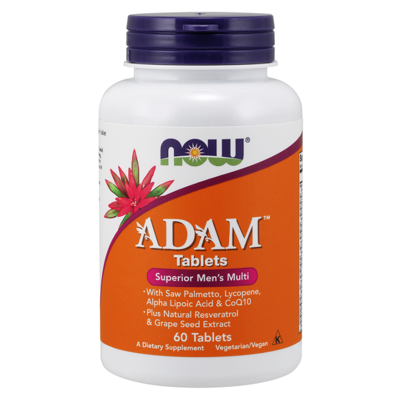 Multiwitamina dla Mężczyzn ADAM (60 tabl.) Now Foods