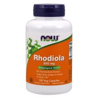 Rhodiola Rosea - Różeniec Górski 500 mg (120 kaps.) NOW Foods