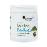 Spirulina hawajska Pacifica 500 mg Cyanotech (90 tabl.) Aliness (90 g) Aliness