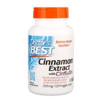 Cinnamon Extract - Ekstrakt z Cynamonu 250 mg (120 kaps.) Doctor's Best