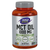 MCT Oil - Olej MCT 1000 mg (150 kaps.) NOW Foods