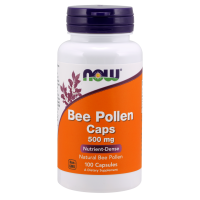 Bee Pollen - Pyłek Pszczeli 500 mg (100 kaps.) NOW Foods