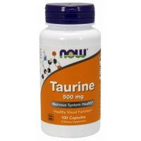 Tauryna 500 mg (100 kaps.) NOW Foods