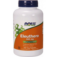 Eleuthero 500 mg - Żeń-szeń Syberyjski (250 kaps.) NOW Foods