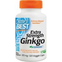 Ginkgo Biloba ekstrakt - Miłorząb dwuklapowy 120 mg (120 kaps.) Doctor's Best