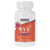 EVE Superior Womens Multi - Multiwitamina i Składniki Mineralne dla Kobiet EVE bez Żelaza (120 kaps.) NOW Foods
