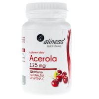 Acerola - naturalna Witamina C 125 mg (120 tabl.) Aliness