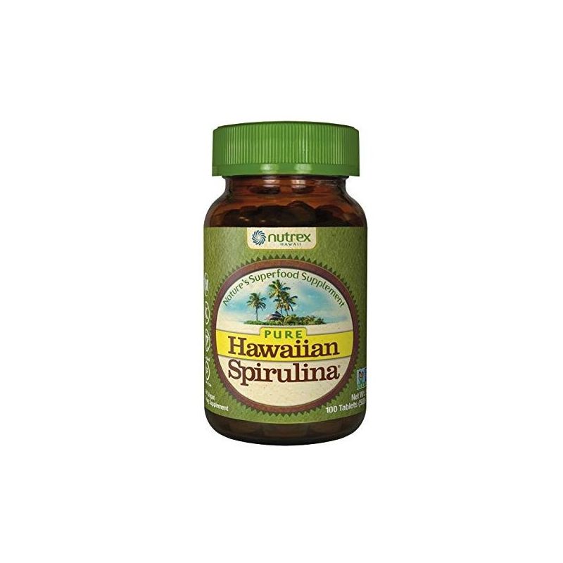 Hawaiian Spirulina - Spirulina hawajska Pacifica 500 mg (100 tabl.) Cyanotech / Nutrex Hawaii