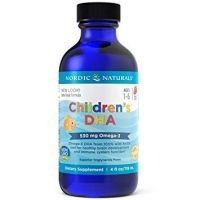 Childrens DHA - DHA i EPA dla dzieci o smaku truskawkowym (119 ml) Nordic Naturals