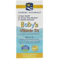 Baby's Vitamin D3 - Witamina D3 400 IU dla Dzieci (11 ml) Nordic Naturals