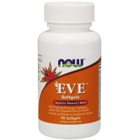 EVE Superior Womens Multi - Multiwitamina i Składniki Mineralne dla Kobiet EVE (90 kaps.) NOW Foods