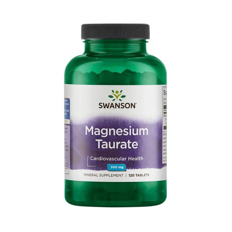 Magnesium Taurate - Magnez /taurynian magnezu/ 100 mg (120 tabl.) Swanson