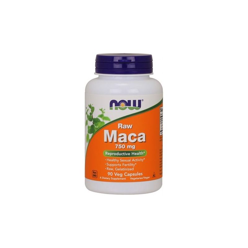 Korzeń Maca 750 mg ekstrakt 6:1 (90 kaps.) NOW Foods