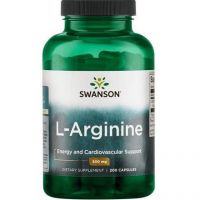 L-Arginine - L-Arginina 500 mg (200 kaps.) Swanson
