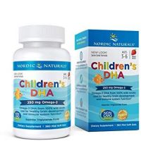 Childrens DHA 250 mg - DHA i EPA dla dzieci o smaku truskawkowym (360 kaps.) Nordic Naturals