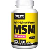 MSM - Siarka MSM /metylosulfonylometan/ OptiMSM 1000 mg (100 kaps.) Jarrow Formulas