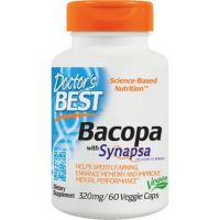Bakopa (Brahmi) - Bacopa Monniera z Synapsa 320 mg (60 kaps.) Doctor's Best