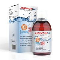 Tonik Argentum200 Srebro Koloidalne 100 ppm (500 ml) Aura Herbals