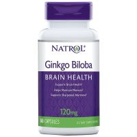 Ginkgo Biloba - Miłorząb Japoński 120 mg (60 kaps.) Natrol