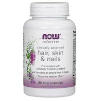Hair, Skin & Nails - Włosy, Skóra i Paznokcie (90 kaps.) NOW Foods