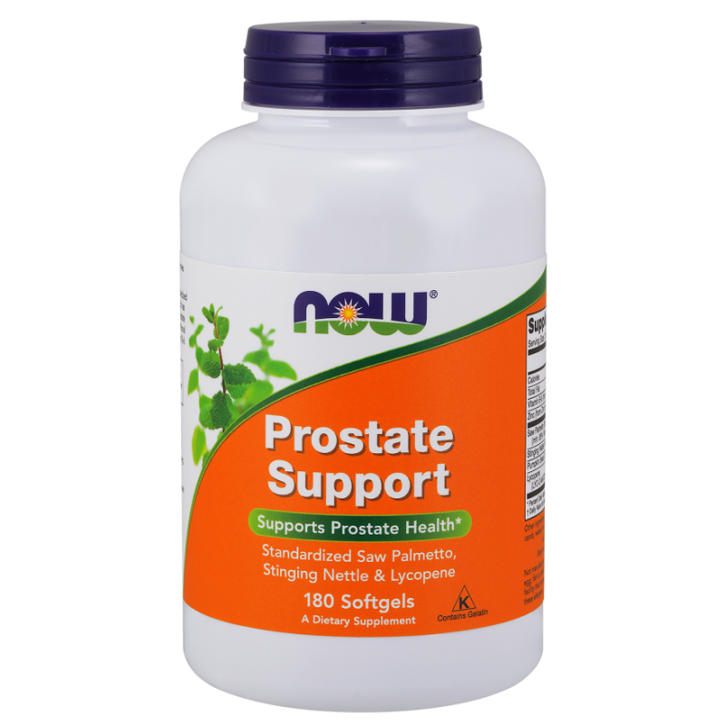 Prostate Support - Wsparcie Prostaty (180 kaps.) NOW Foods