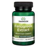 Fenugreek Extract - Kozieradka 300 mg ekstrakt z nasion 50% Fenuzydów (60 kaps.) Swanson