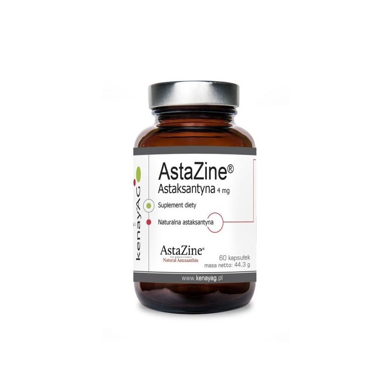 AstaZine - Astaksantyna 4 mg (60 kaps.) Kenay