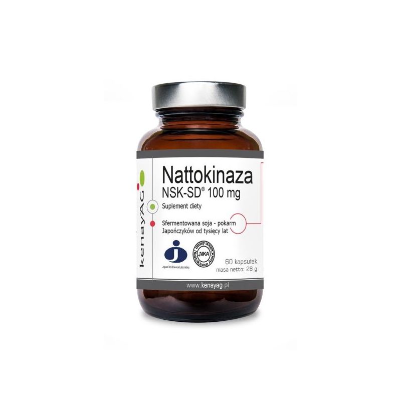 Nattokinaza NSK-SD 100 mg (60 kaps.) Kenay
