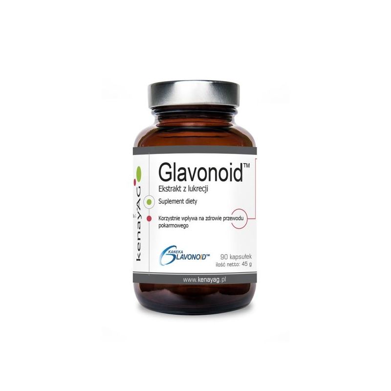 Glavonoid TM - Lukrecja 100 mg ekstrakt standaryzowany Kaneka(90 kaps.) KenayAG